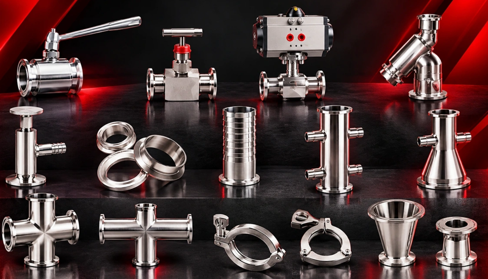 Tri-Clamp (TC) Dairy Fittings